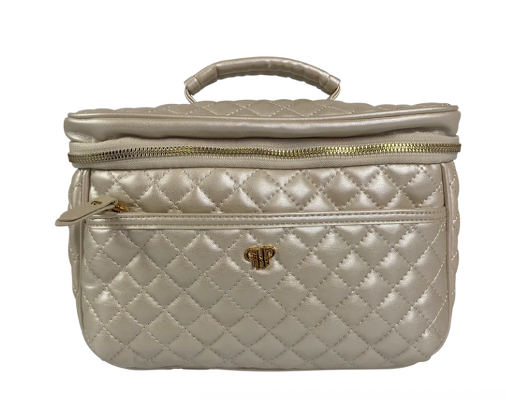 PurseN  - Classic Train Case (Pearl Quilted)