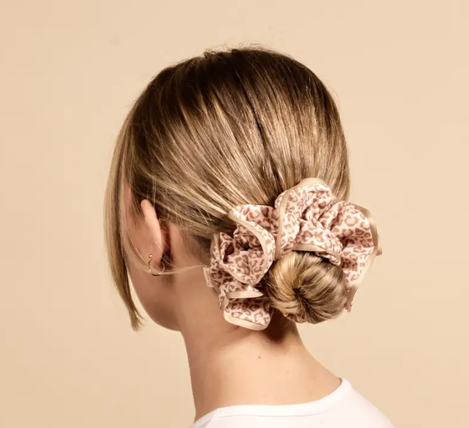 Born Wild Ruffle Up Scrunchie