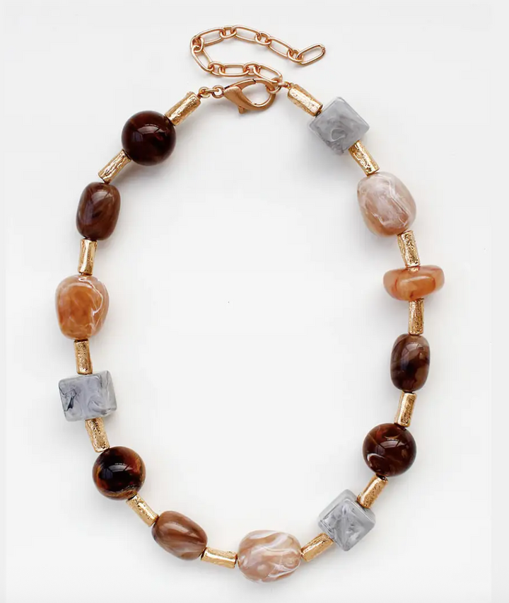 Nikki - Multi Color Beaded Necklace