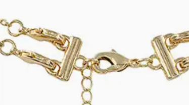 Shari - Two Tone Multiway Double Layer Necklace