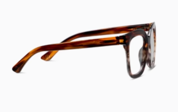 Peepers - Cleo Brown Ombre Horn