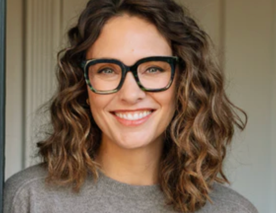 Peepers - Cleo Emerald Ombre Horn