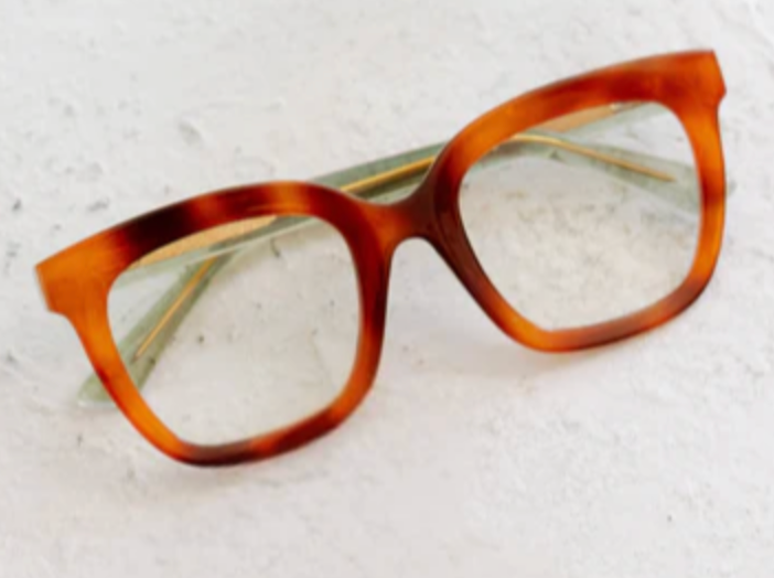Peepers - Fanfare Blonde Tortoise/Green