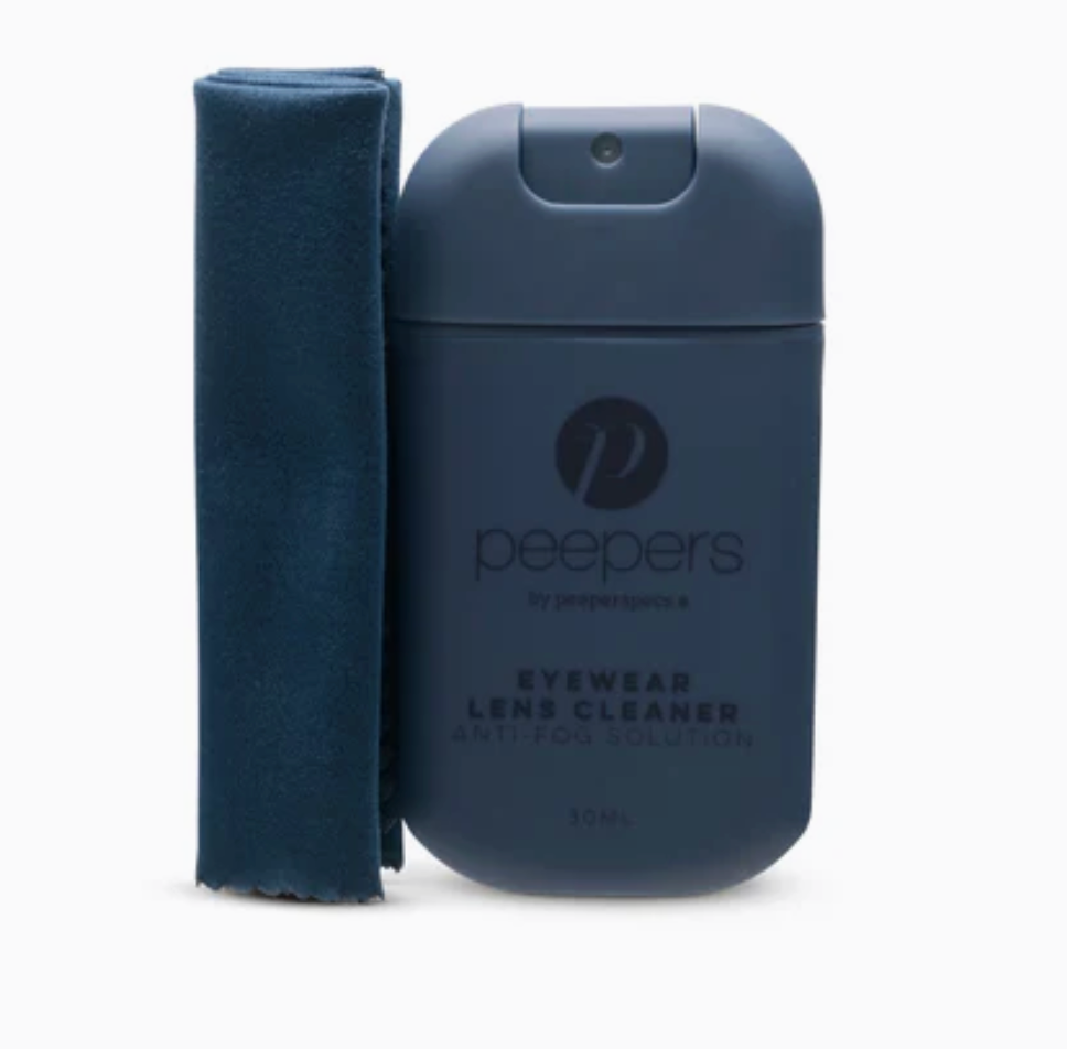 Peepers - Cleaning Cloth & Spray Blue