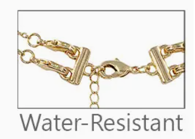 Rhonda- Double Layered Beaded Necklace (Gold & Silver)
