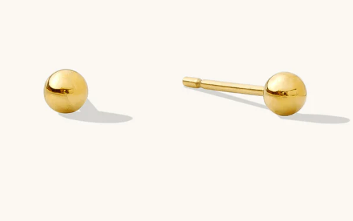Dora - Mini Gold Stud Earrings