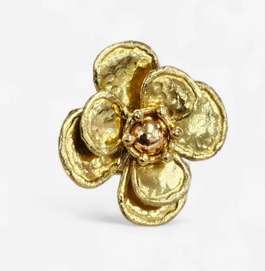 Shae - Gold Orchid Ring