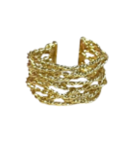 Laura - Gold Twisted ring