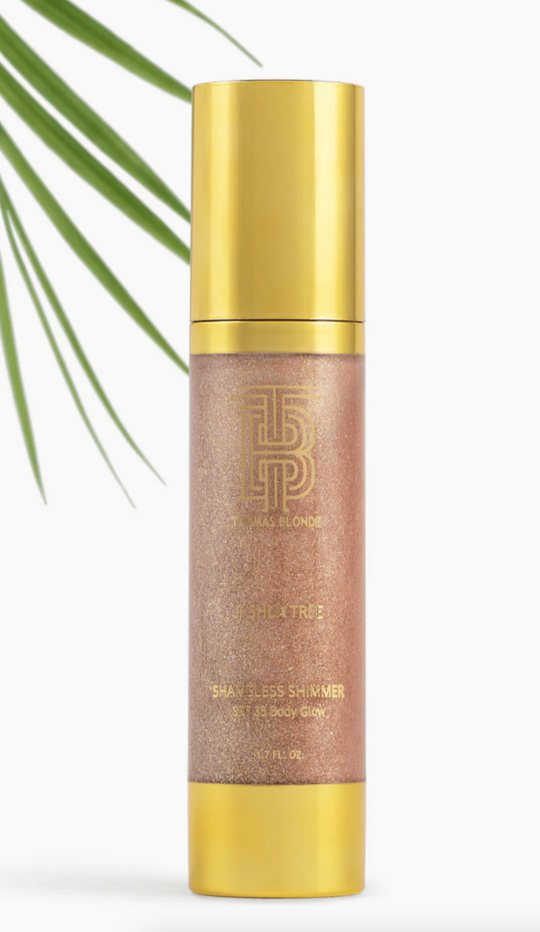 Thomas Blonde - "Shameless Shimmer" Body Glow Sunscreen (Joshua Tree)