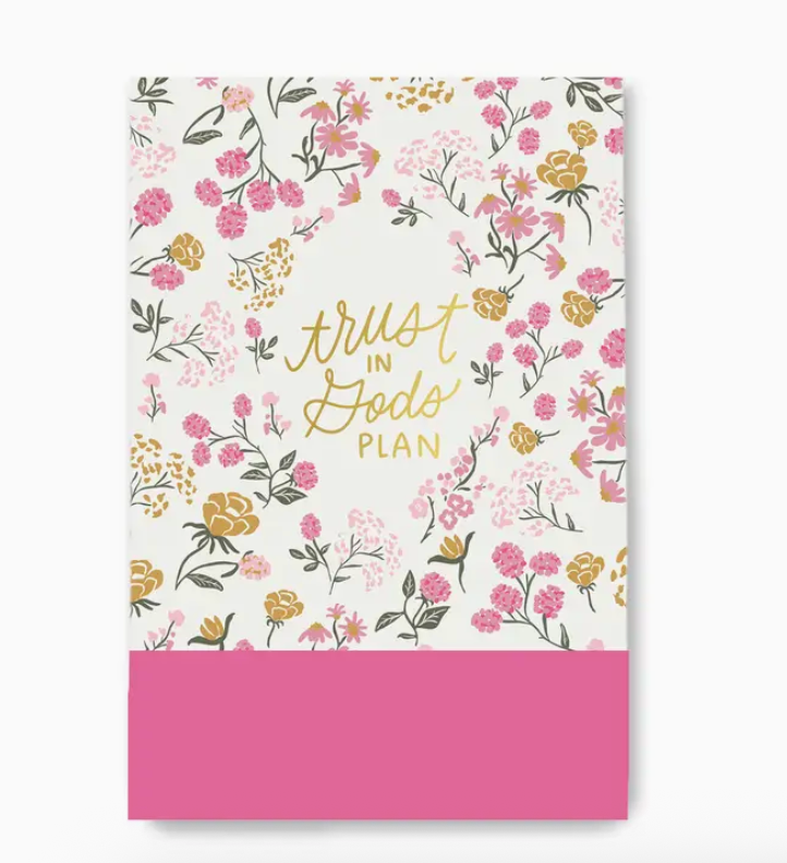 Flip Notepad - Trust In God's Plan
