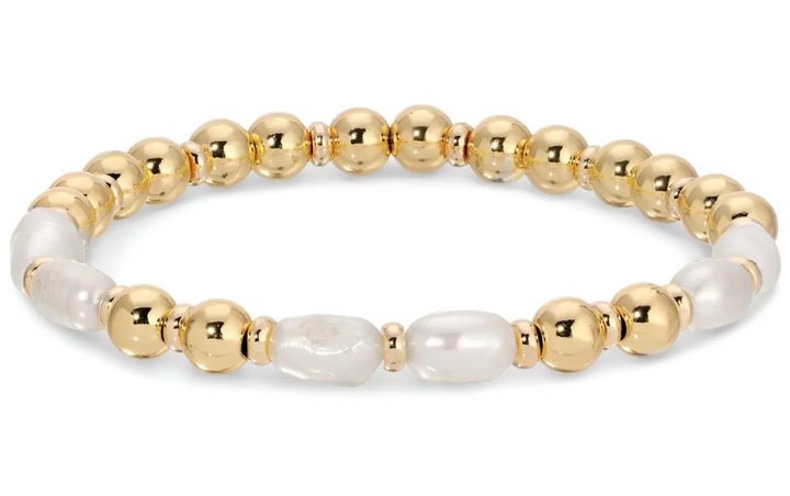 Splendid Iris - Freshwater Pearl Bracelet