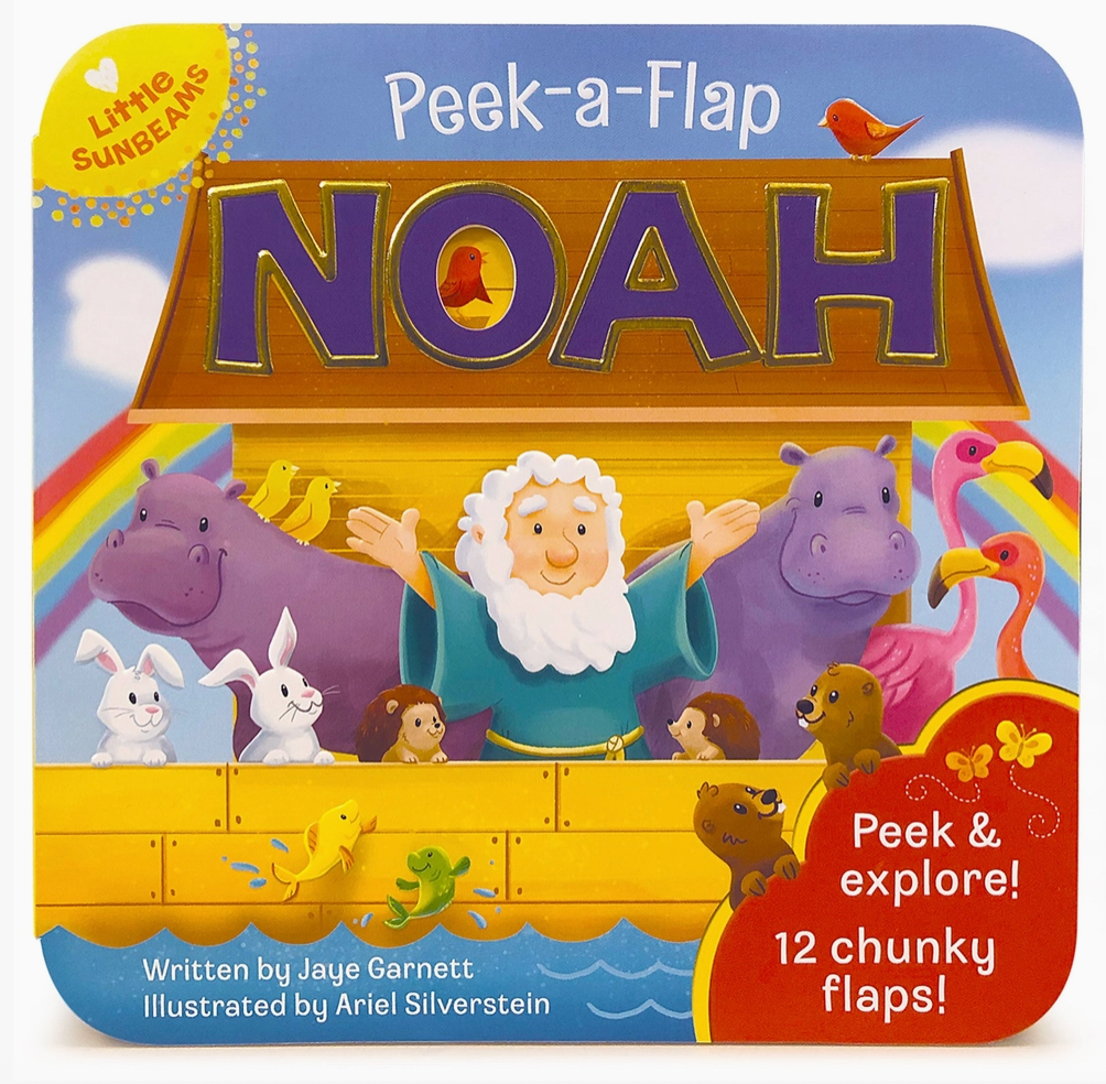 Peek-A-Flap Noah Interactive Novelty Religious Board Book