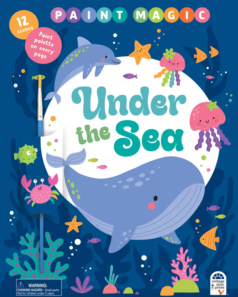 Watercolor Paint Book - Under The Sea