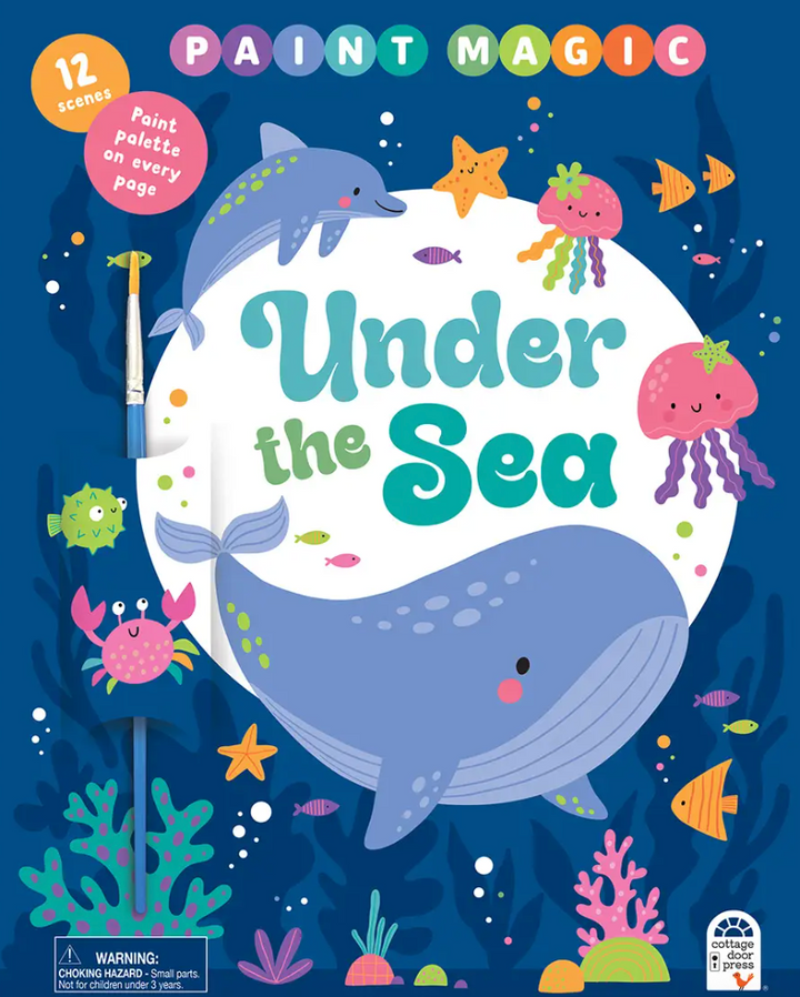 Watercolor Paint Book - Under The Sea