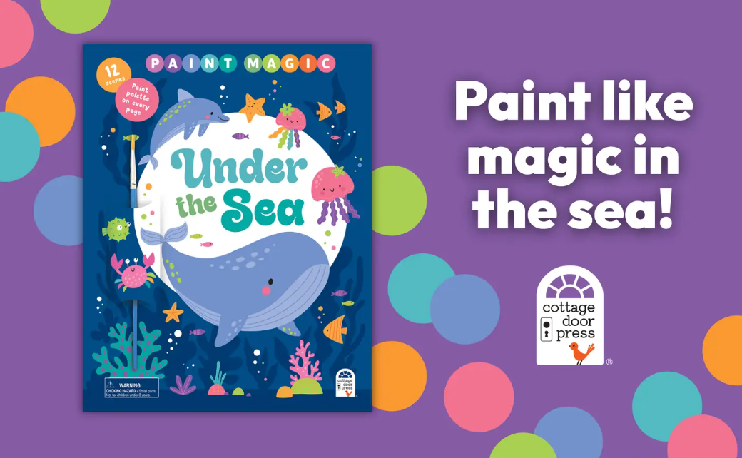 Watercolor Paint Book - Under The Sea