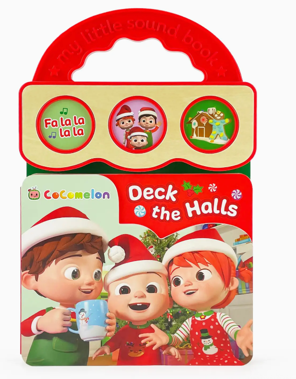 Cocomelon Hardback Sound Book - Deck The Halls