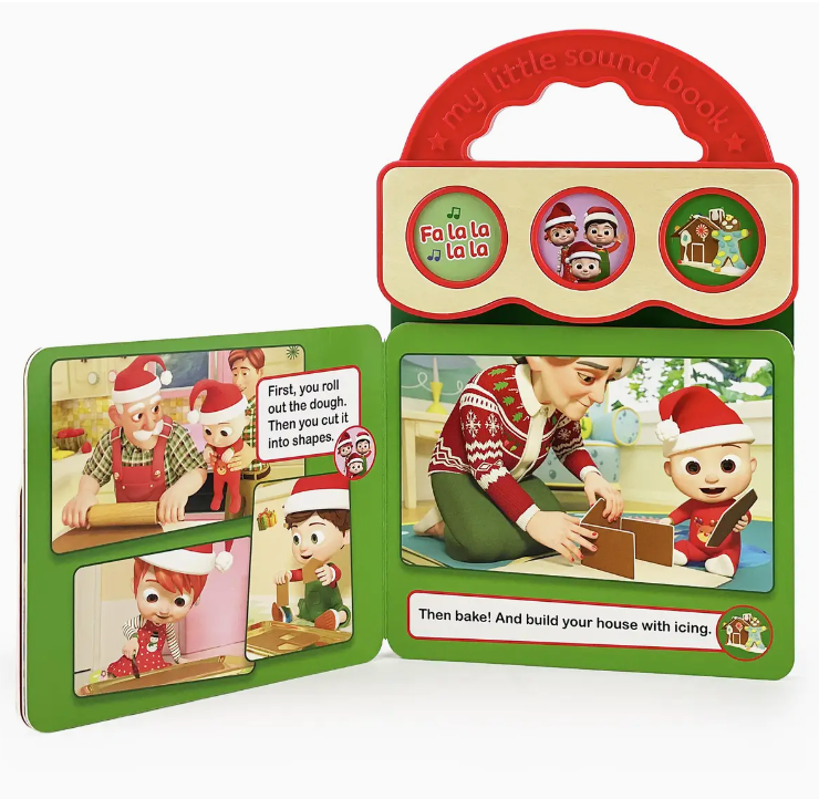 Cocomelon Hardback Sound Book - Deck The Halls