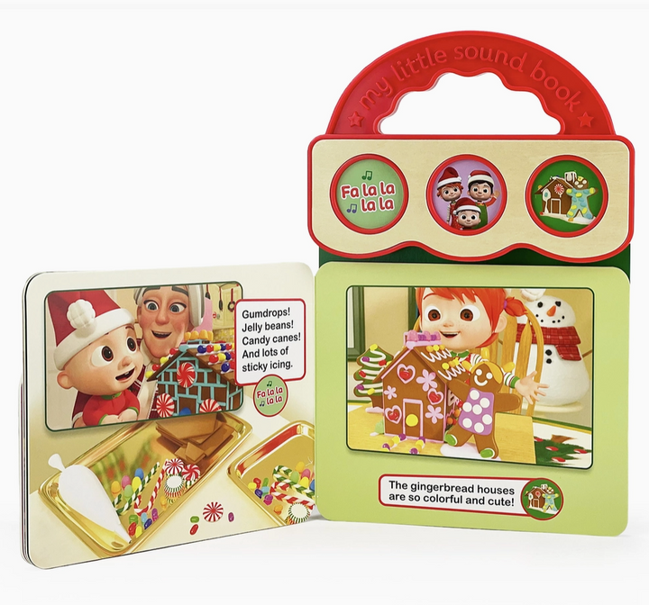 Cocomelon Hardback Sound Book - Deck The Halls