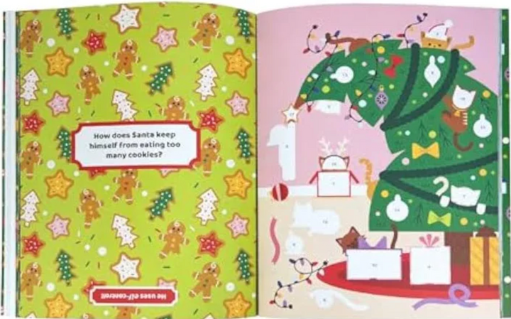 Sticker By Number Christmas Activity Book