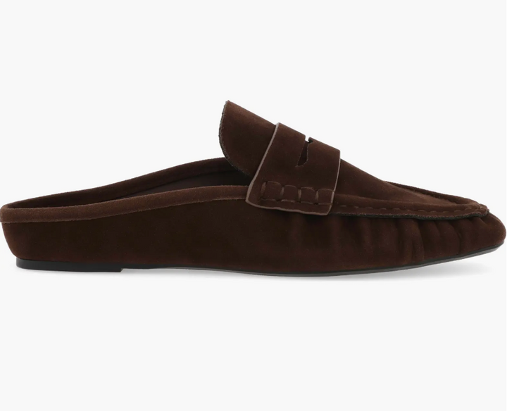 Bridgetta - Suede Loafer/Mule