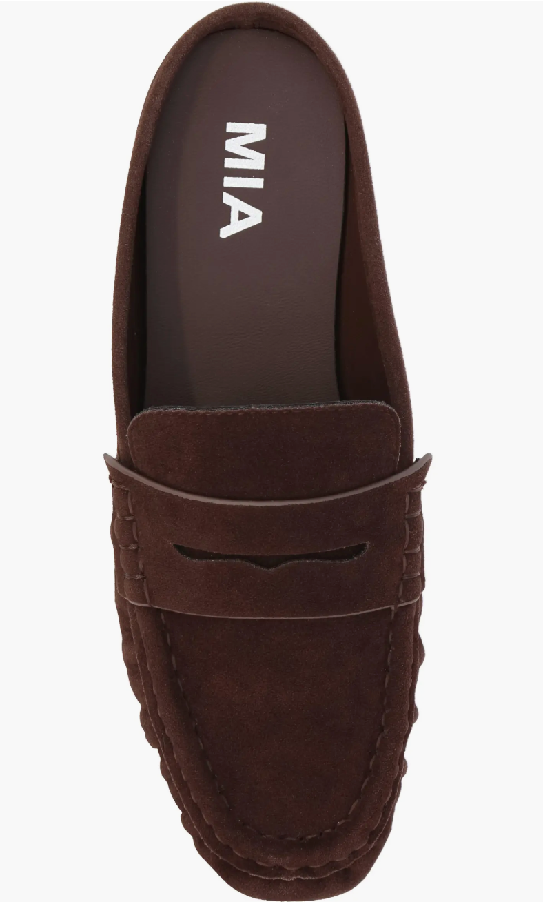 Bridgetta - Suede Loafer/Mule