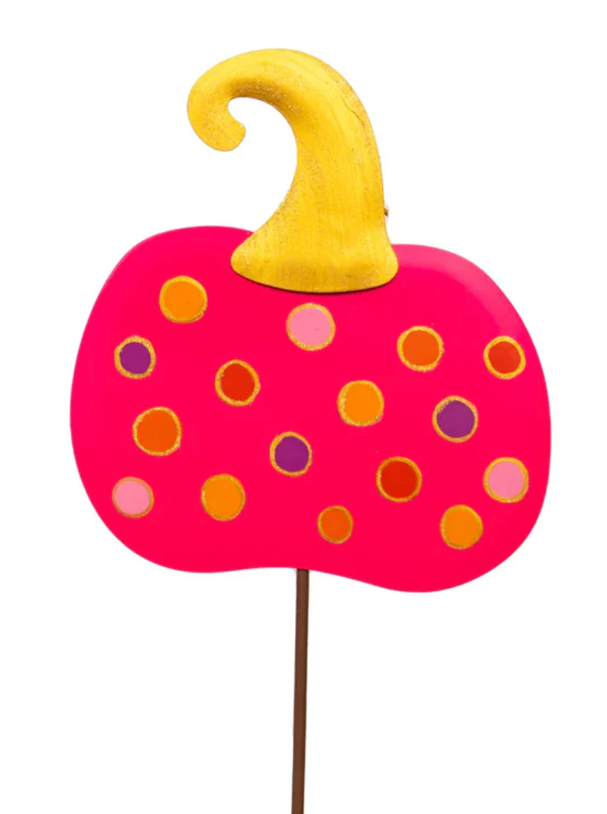 Round Top Collection - Bright Dot Pumpkin