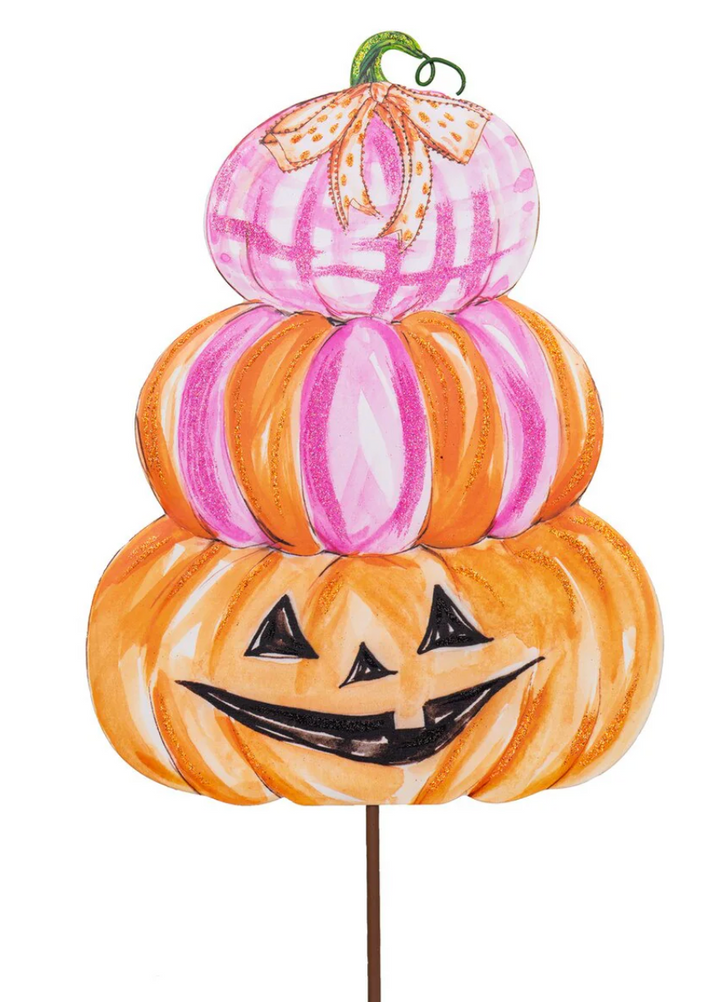 Round Top Collection - Beck's Pink Pumpkin Stack