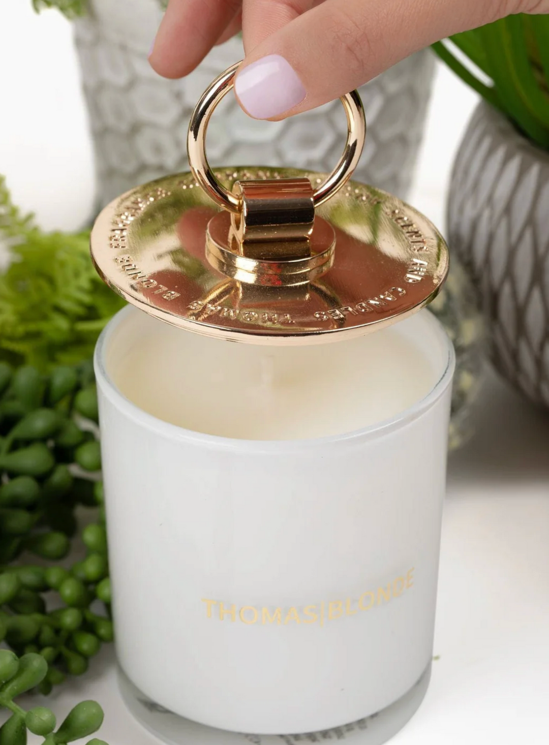 Thomas Blonde - The Topless Blonde Candle (Blonde)