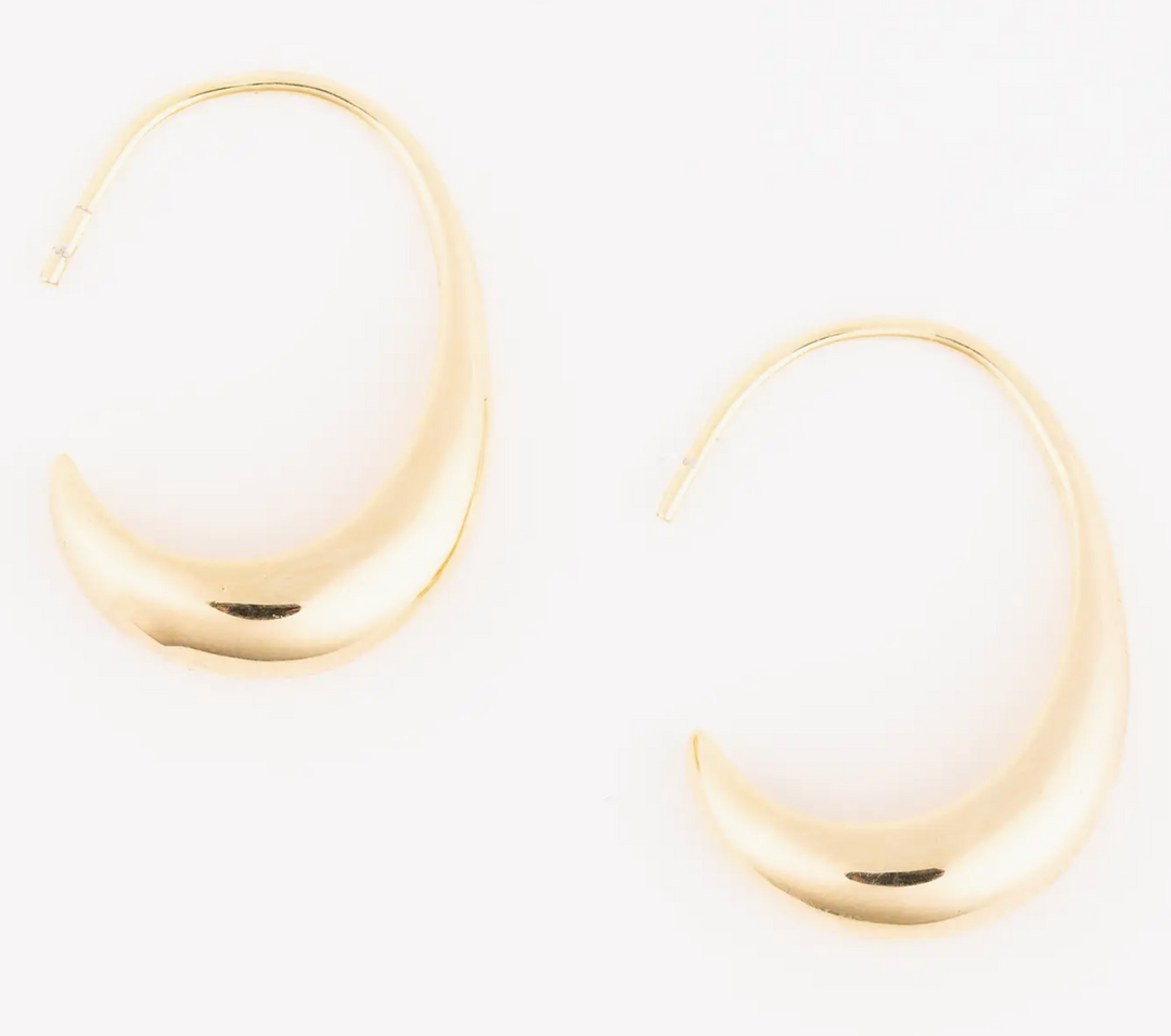 Michelle McDowell - Averie Hoop Earrings
