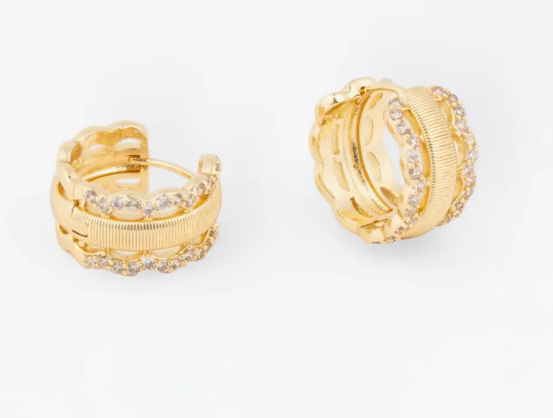 Michelle McDowell - Kelsi Hoop Earrings