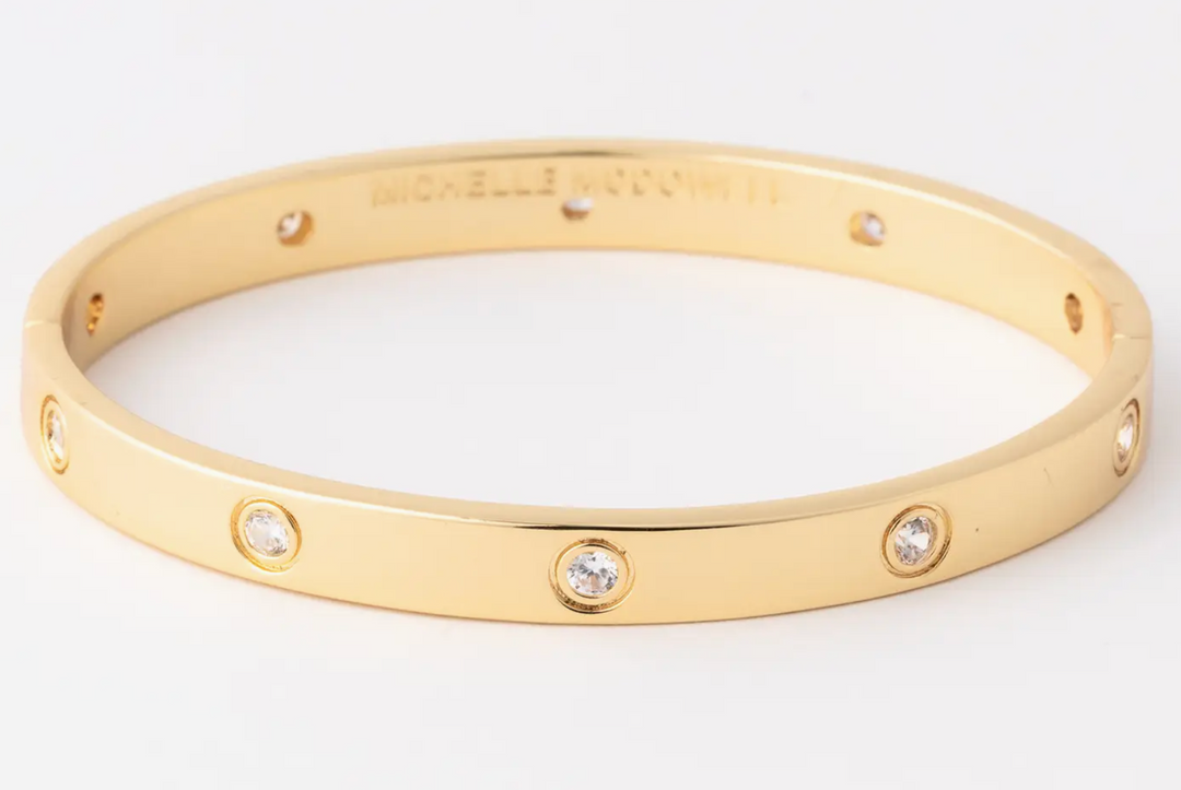 Michelle McDowell - Kaylor Gold Bangle Bracelet