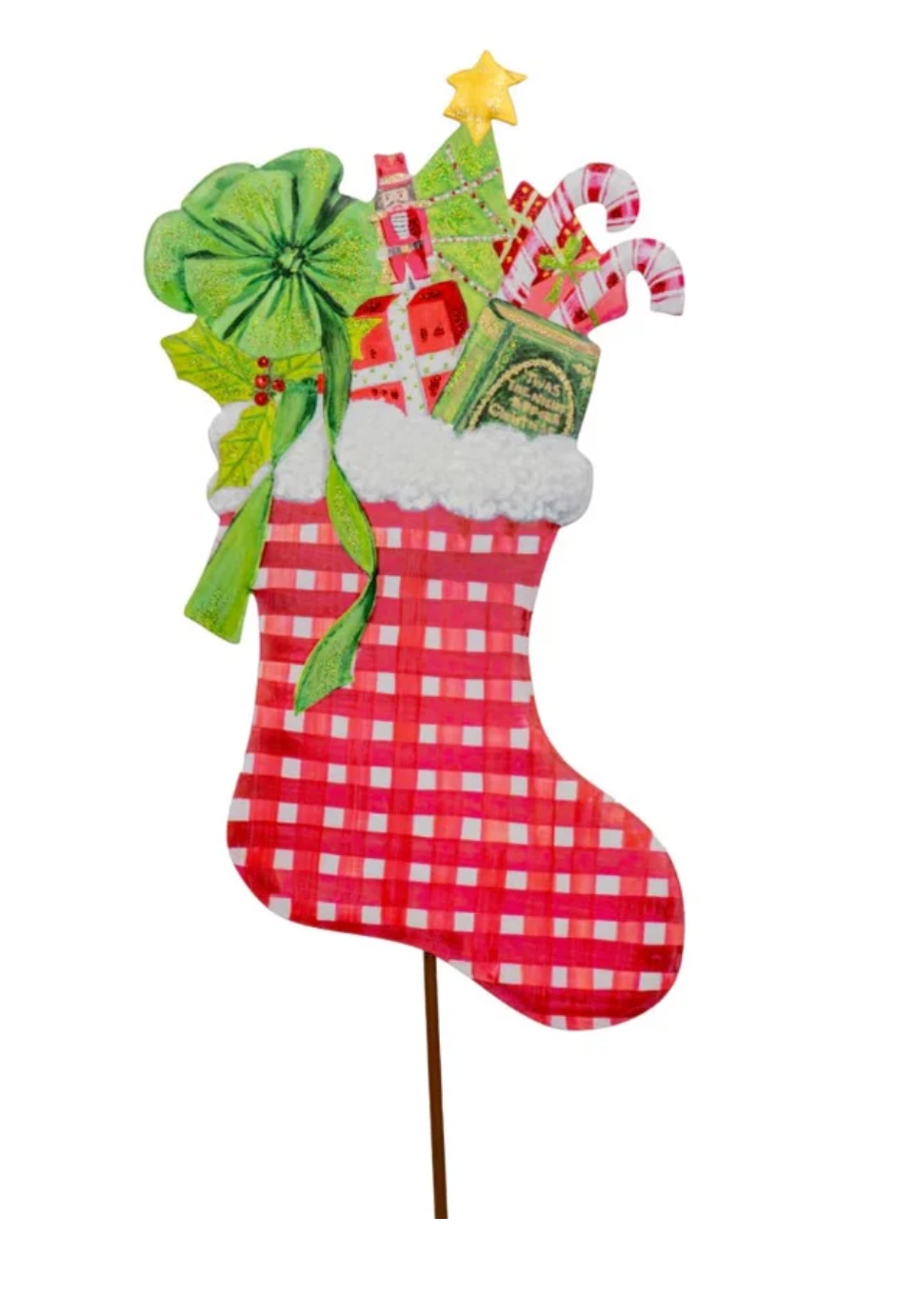 Round Top Collection - Gallery Gingham Stocking