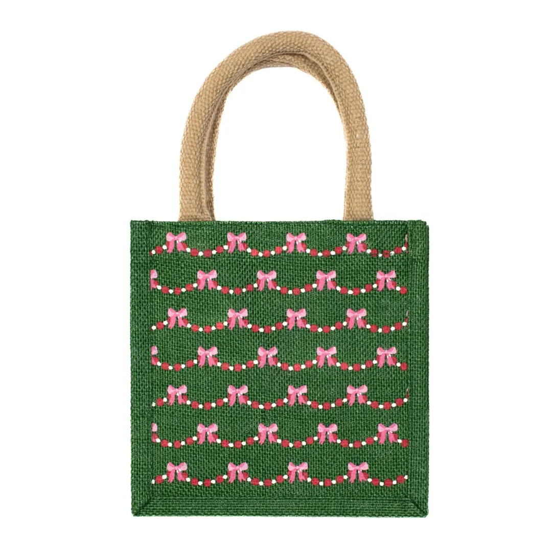 Petite Gift Tote - Bow Garland