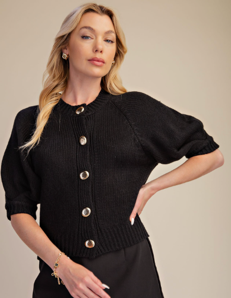 Wendy - Button Down Cardigan