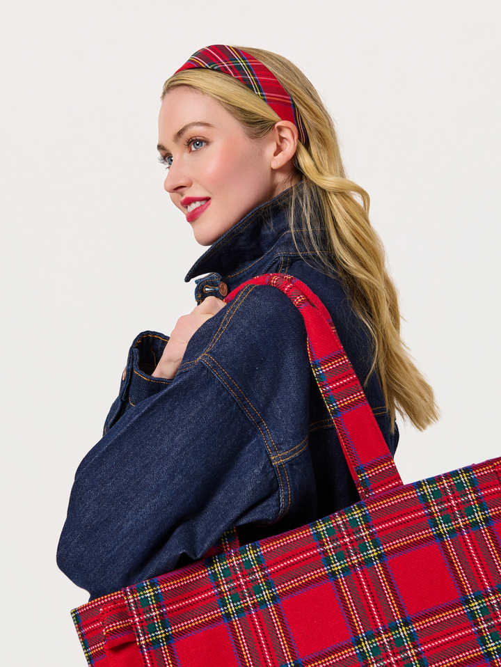 Scottie Ruffle Tote Bag