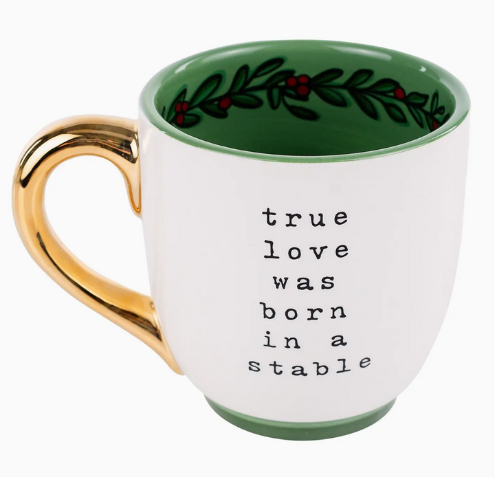 Glory Haus - Born In A Stable Mug