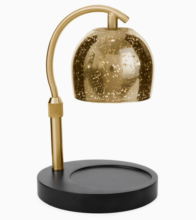 Mercury Glass Lamp Candle Warmer