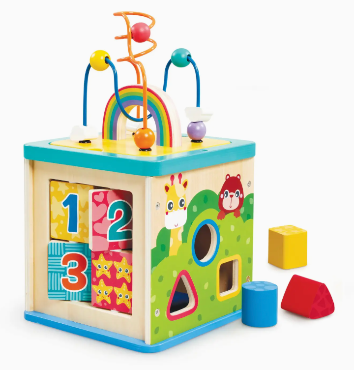 Little Hands Wooden Discovery Cube