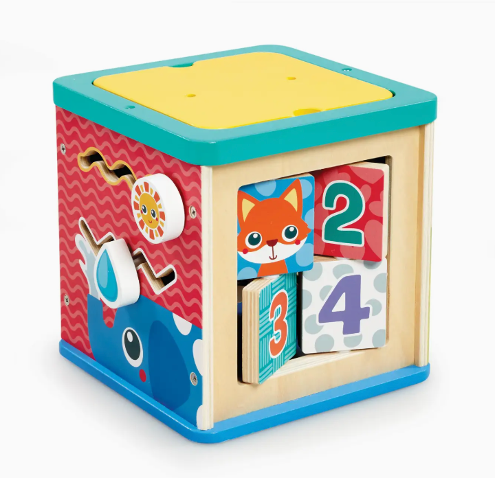 Little Hands Wooden Discovery Cube