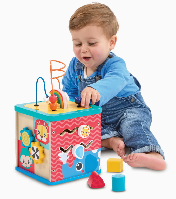 Little Hands Wooden Discovery Cube