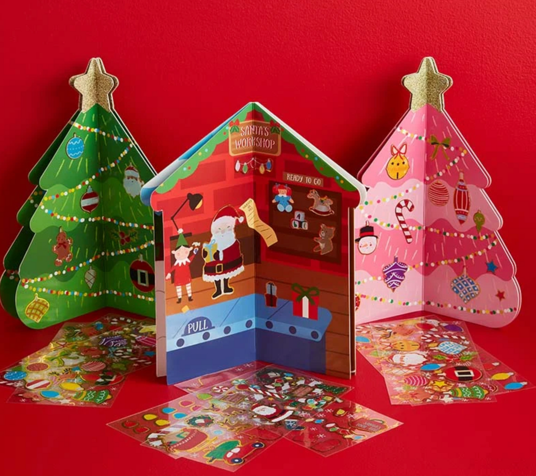 Christmas Sticker Books - Christmas Tree