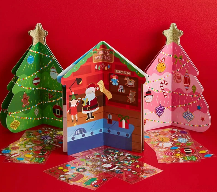 Christmas Sticker Books - Christmas Tree