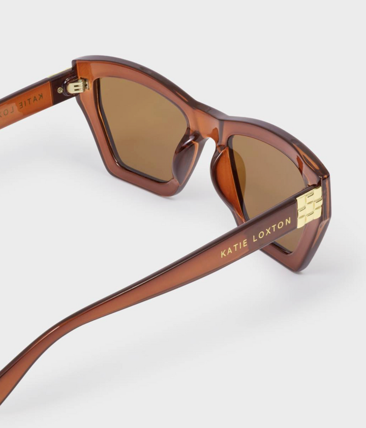 Katie Loxton Palma Sunglasses - Chocolate Transparent