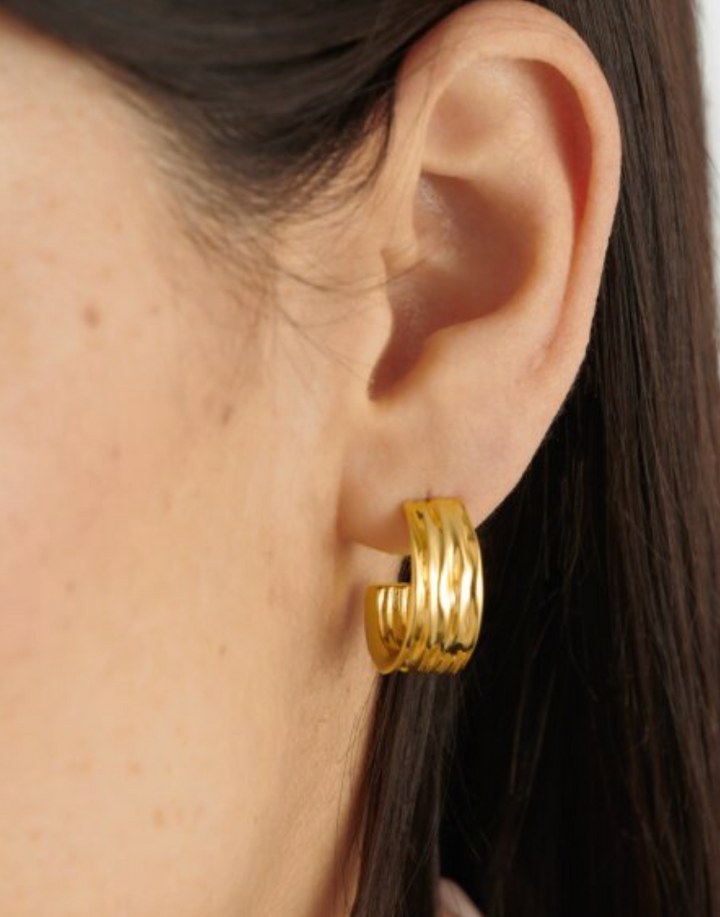 Katie Loxton - Cleyo Gold Hoop Earrings