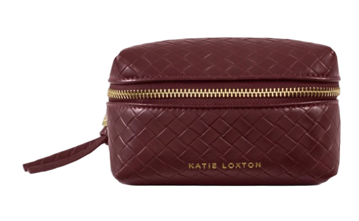 Katie Loxton - Woven Accessories Organizer (Cherry)