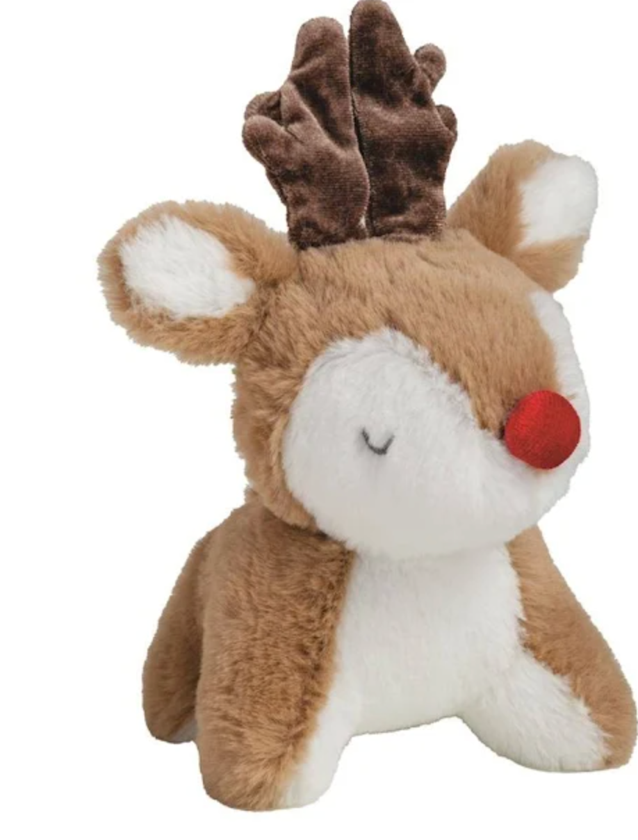 Mechanical Plush Mini Reindeer - Brown