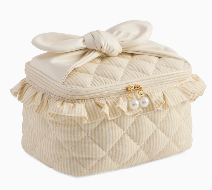 Ruffle & Stripes Cosmetic Case