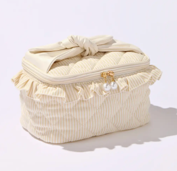 Ruffle & Stripes Cosmetic Case