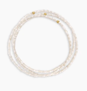 Gorjana - Harbor Bracelet Set (Mother of Pearl)