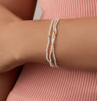 Gorjana - Harbor Bracelet Set (Mother of Pearl)